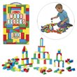 100 Wood Blocks Set